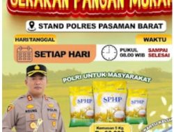 Kapolres Pasaman Barat AKBP Agung Tribawanto Tunjukkan Polisi Humanis, Program Beras Murah Jadi Solusi Ekonomi Warga