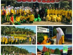 SMPN 6 Kota Padang Gelar Aksi Bersih-Bersih World Cleanup Day 2025