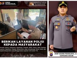Kapolres Solok Pastikan SPKT Berikan Layanan Cepat, Responsif, dan Humanis