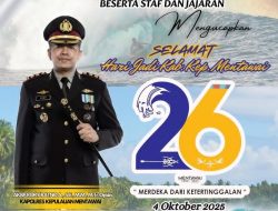 Polres Kepulauan Mentawai: Ucapan Selamat Hari Jadi ke-26, Momentum Merdeka dari Ketertinggalan