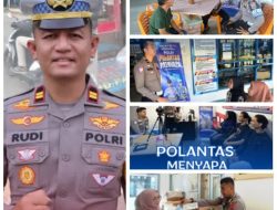 Satlantas Polres Padang Pariaman Turun ke Jalan, Edukasi Tertib Lalu Lintas Jadi Ajang Silaturahmi Polisi dan Warga