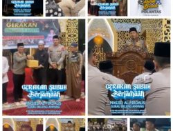 Petinggi Polda Sumbar Ajak Anggota Polri dan Warga Bijak Bermedia Sosial lewat Gerakan Subuh Berjamaah