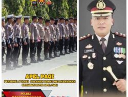 Ketegasan Kapolres Pasbar AKBP Agung Tribawanto Jadi Inspirasi dalam Apel Pagi Rutin