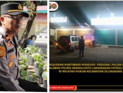 Kapolres AKBP Simon Yana Putra dan Kapolsek IPTU Doni Fatrizal, S.H. Tegaskan Patroli Malam Demi Sawahlunto Aman