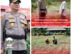 Atensi Kapolres Pasaman: Polri Aktif Dukung Produktivitas Warga di Lahan Kosong