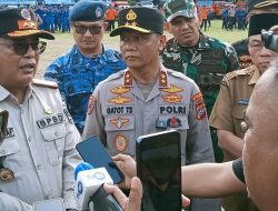 Kapolda Sumbar Irjen Pol Gatot Tri Suryanta Pimpin Apel Kesiapan Tanggap Darurat Bencana 2025 di Padang