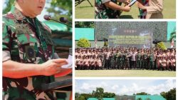 500 Pelajar Padang Dapatkan Inspirasi Bela Negara dari Pangdam XX/TIB di Yonif 133 Yudha Sakti