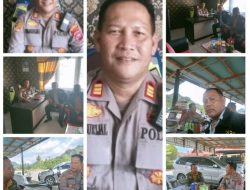 Kapolsek Bungus Teluk Kabung AKP Syamsurijal SH Bangun Kedekatan dengan Wartawan Lewat Obrolan Santai di Warung Kopi