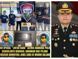 Kapolres Sawahlunto AKBP Simon Yana Putra Pimpin Langsung Arah Kebijakan Pemberantasan Narkoba