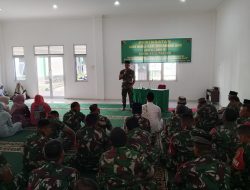Kodim 0312/Padang, Bersama Persit Kartika Chandra Kirana LXVI Peringati Isra Mi’raj Nabi Muhammad SAW