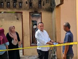 Di Tengah Abu Kebakaran Sikucur, Aprinaldi Hadir Membawa Harapan bagi Warga Terdampak
