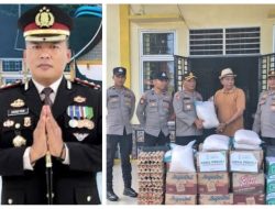 Kapolres Pasaman Barat Hadirkan Kepedulian di Tengah Banjir Katiagan
