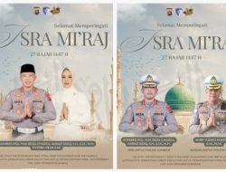 Kombes Pol Reza: Spirit Isra Mi’raj Harus Hadir dalam Pelayanan Lalu Lintas