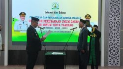 Direktur Perumda Tirta Tamiang Resmi Dilantik, Ini Dia Orangnya