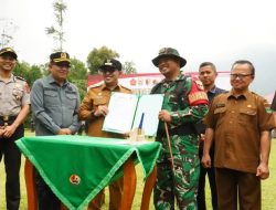 Bupati Eka Putra Buka TMMD ke-127 di Pagaruyung, Tekankan Pembangunan Berkelanjutan untuk Rakyat