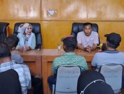 Masyarakat Kampung Kecamatan Bendahara Menyampaikan Aspirasi Ke Komisi I DPRK Aceh Tamiang