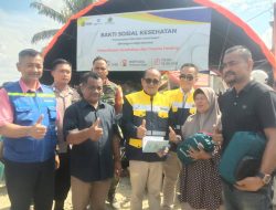 BPH Migas dan Kementerian ESDM Baksos Kesehatan dan Trauma Healing di Huntara Simpang IV Opak