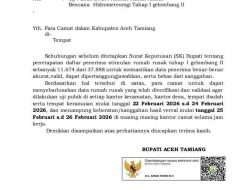 Armia Pahmi Instruksikan Uji Publik Penerima Bantuan Stimulan Rumah Rusak Tahap I Gelombang II