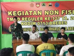 Babinsa Cikuya Beri Semangat “Pemuda Adalah Motor Pembangunan Desa”