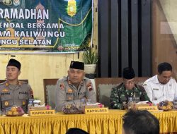 Safari Ramadan di Kaliwungu, Kapolres Kendal Tekankan Sinergi Jaga Kamtibmas