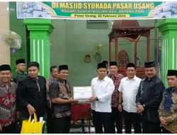 Bupati JKA Perkuat Sinergi Daerah dan Provinsi Lewat Safari Ramadan di Batang Anai