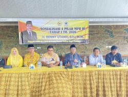 Rommy Candra Hadiri Reses Anggota DPR RI Benny Utama Tahap I Tahun 2026
