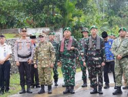 542 Prajurit Yonif TP 951/Pandeka Marapi Disambut di Simawang, Bupati dan Danyon Tekankan Sinergi dan Pengabdian