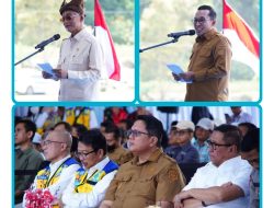 Ground Breaking Sabo Dam di Tanah Datar, Pemerintah Mulai Bangun Pengendali Lahar Marapi