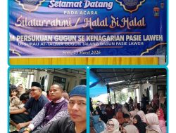 Silaturahmi Halal Bihalal Pasukuan Gugun Pererat Persaudaraan di Pasie Laweh