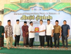 Wakil Bupati Aceh Tamiang Resmikan Renovasi Masjid Syuhada Kampung Bundar