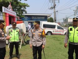 Kapolres Demak Pastikan Pospam Siap Layani Pemudik Jelang Idul Fitri