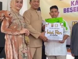 Kapolres dan Istri Hadirkan Nuansa Kekeluargaan dalam Syukuran Idul Fitri