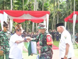 Pemkab Padang Pariaman Genjot Pembangunan Lewat TMMD ke-128, Ratusan Personel dan Warga Turun Tangan Bangun Nagari