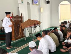 Bupati Tanah Datar Sampaikan Duka atas Wafatnya Sekretaris Dukcapil Ali Asmar