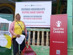 Yayasan Geutanyoe–Save The Children Salurkan 547 Paket Dapur Untuk Warga Terdampak Banjir