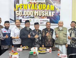 Markaz Bersama Assunnah Salurkan 50 Ribu Mushaf Alquran Untuk Warna Aceh Tamiang 