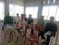 Sosialisasi K3 oleh Babinsa Lolong Belanti Serka Roby Kurniawan, Koramil 01/PBU Perkuat Kesadaran Warga