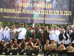 TMMD ke-128 Tahun 2026 Kodim 0117/Aceh Tamiang Resmi di Buka