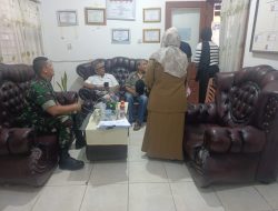 Babinsa UKS Pelda Andi Irawansyah Bersama Lurah dan Warga Galakkan Lingkungan Bersih dan Nyaman