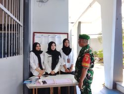 Babinsa Sertu Bastian Dekat dengan Generasi Muda, Bangun Komunikasi Humanis Bersama Mahasiswa di Lapas Muara Padang