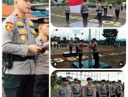 Kompol Idris Bakara Pimpin Upacara HKN, Atensi Kapolres AKBP M. Faisal Perdana Tegaskan Disiplin Personel