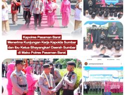 Kunker Kapolda Irjen Pol Gatot Tri Suryanta Jadi Momen Kebanggaan Kapolres AKBP Agung Tribawanto