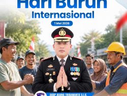 Momentum Hari Buruh, Kapolres Pasaman Barat AKBP Agung Tribawanto Tegaskan Komitmen Lindungi Pekerja
