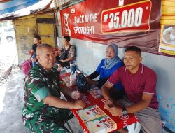 Sertu Bastian Perkuat Komsos, Babinsa BETA Rangkul Pemuda Bangun Kebersamaan