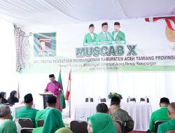 Muscab X DPC PPP Tekankan Sinergi Bangun Daerah Pascabencana