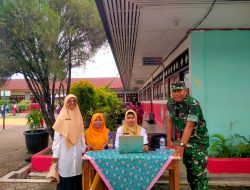 Kehadiran Sertu Koko Afriandi di Tengah Guru Kelurahan Olo, Bangun Komunikasi dan Kepedulian Lingkungan Sekolah