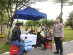 Babinsa Koramil 01 PBU Perkuat Sinergi Keamanan Kampus UNP di Air Tawar Barat