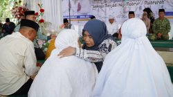 145 Jamaah Calon Haji 1447 H/2026 M Aceh Aceh Tamiang di Tepung Tawar