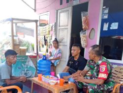 Babinsa Sertu Maiko Muriyanto Perkuat Kebersamaan Warga Melalui Komsos Bersama Dubalang dan RT di Flamboyan Baru