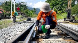 KAI Divre II Sumbar Tingkatkan Keandalan Operasional Lewat Perawatan Intensif Prasarana